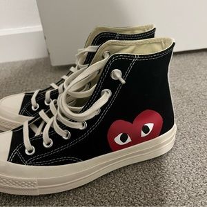 Comme Des Garçons Play Converse W Size 7